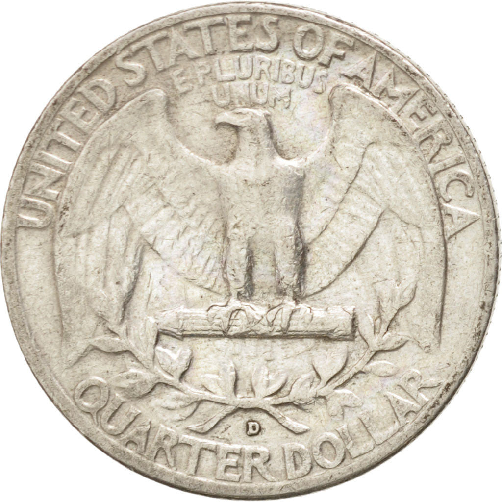 United States, Washington Quarter, 1959, Denver, KM:164, EF(40-45)