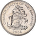 Coin, Bahamas, Elizabeth II, 5 Cents, 2004, Franklin Mint, MS(63)
