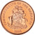 Coin, Bahamas, Elizabeth II, Cent, 2006, MS(63), Copper Plated Zinc, KM:218.1