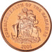 Monnaie, Bahamas, Elizabeth II, Cent, 2006, SPL, Copper Plated Zinc, KM:218.1