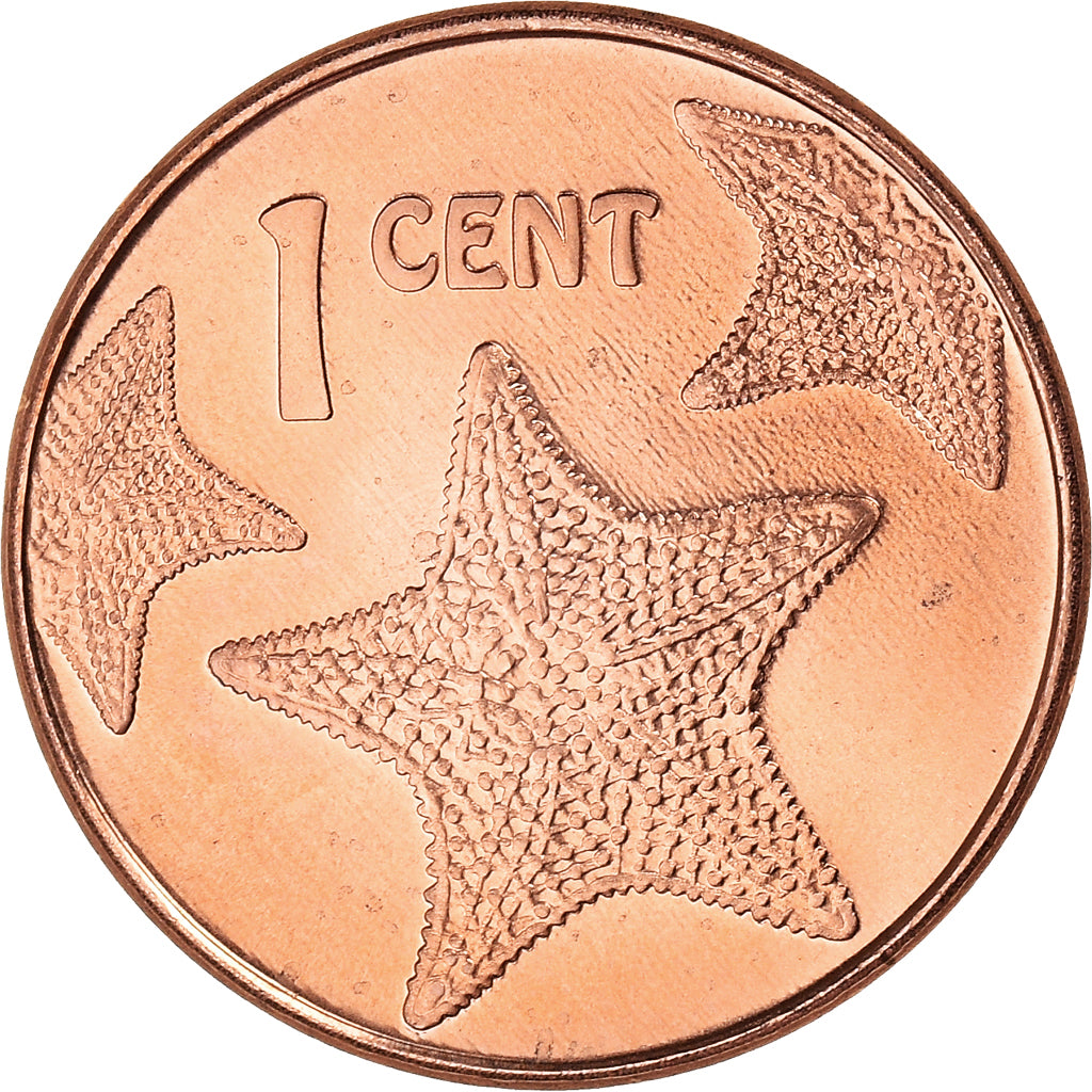 Coin, Bahamas, Elizabeth II, Cent, 2006, MS(63), Copper Plated Zinc, KM:218.1