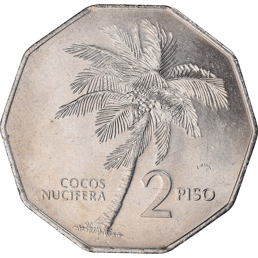 Coin, Philippines, 2 Piso, 1983, AU(55-58), Copper-nickel, KM:244