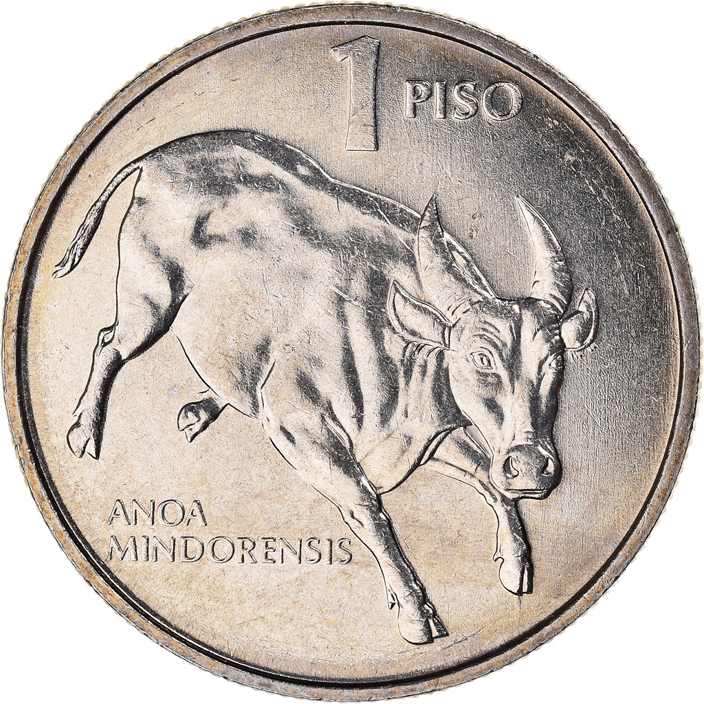 Coin, Philippines, Piso, 1983, AU(55-58), Copper-nickel, KM:243.1