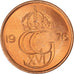 Coin, Sweden, Carl XVI Gustaf, 5 Öre, 1976, MS(63), Bronze, KM:849