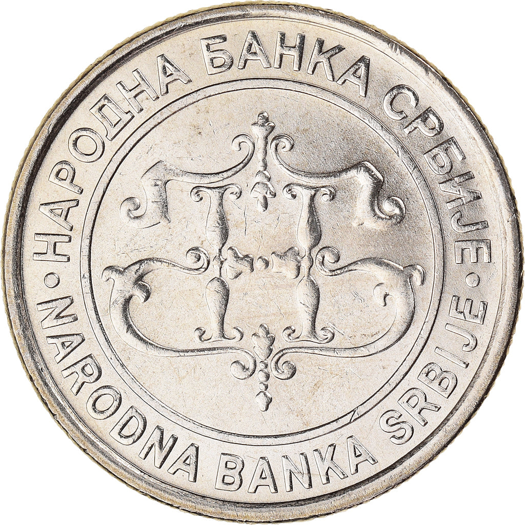 Monnaie, Serbie, 20 Dinara, 2003, SUP+, Cuivre-Nickel-Zinc (Maillechort), KM:38