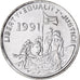 Coin, Eritrea, 10 Cents, 1997, MS(60-62), Nickel Clad Steel, KM:45
