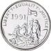 Coin, Eritrea, 5 Cents, 1997, AU(55-58), Nickel Clad Steel, KM:44
