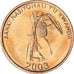 Munten, Rwanda, 10 Francs, 2003, PR, Brass plated steel, KM:24