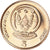 Moeda, Ruanda, 5 Francs, 2003, MS(60-62), Aço Cromado a Latão, KM:23