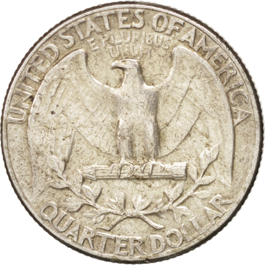 United States, Washington Quarter, 1964, Philadelphia, KM:164, AU(55-58)