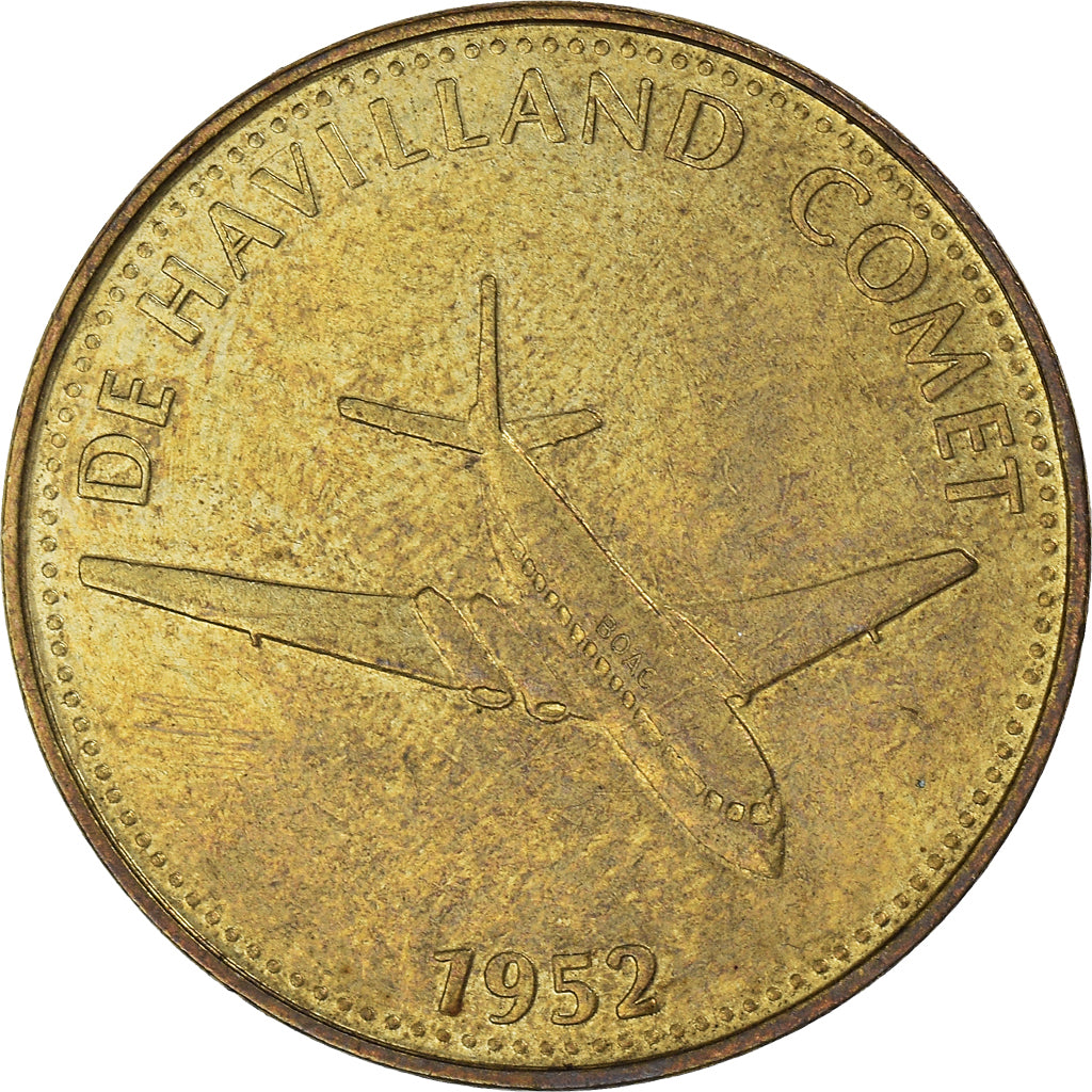 France, Token, Collection Shell, De Havilland Comet, Aviation, AU(50-53)
