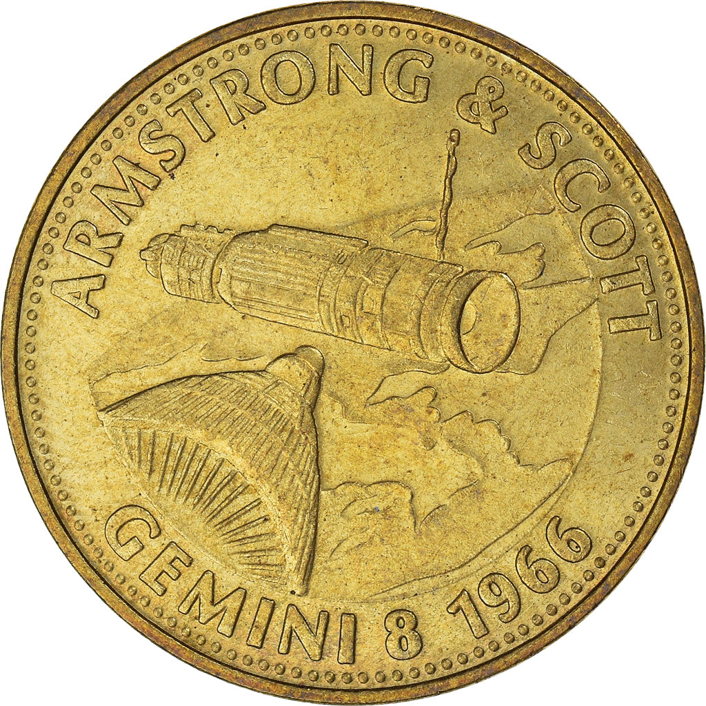 Francja, Token, Collection Shell, Amstrong et Scott, Gemini 8, Nauka i