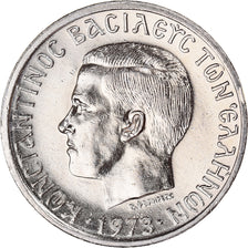 Münze, Griechenland, Constantine II, 10 Drachmai, 1973, SS+, Kupfer-Nickel