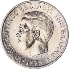 Münze, Griechenland, Constantine II, 5 Drachmai, 1973, VZ+, Kupfer-Nickel