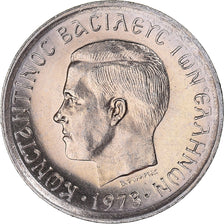 Coin, Greece, Constantine II, 50 Lepta, 1973, MS(63), Copper-nickel, KM:97.1