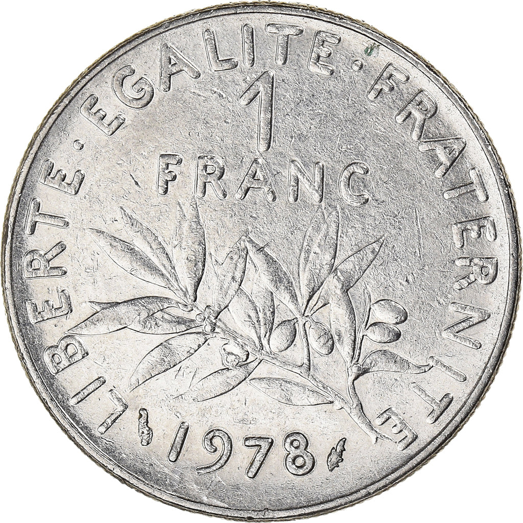 Coin, France, Nicolas Sarkozy, Franc, 1978, unofficial private coin, EF(40-45)