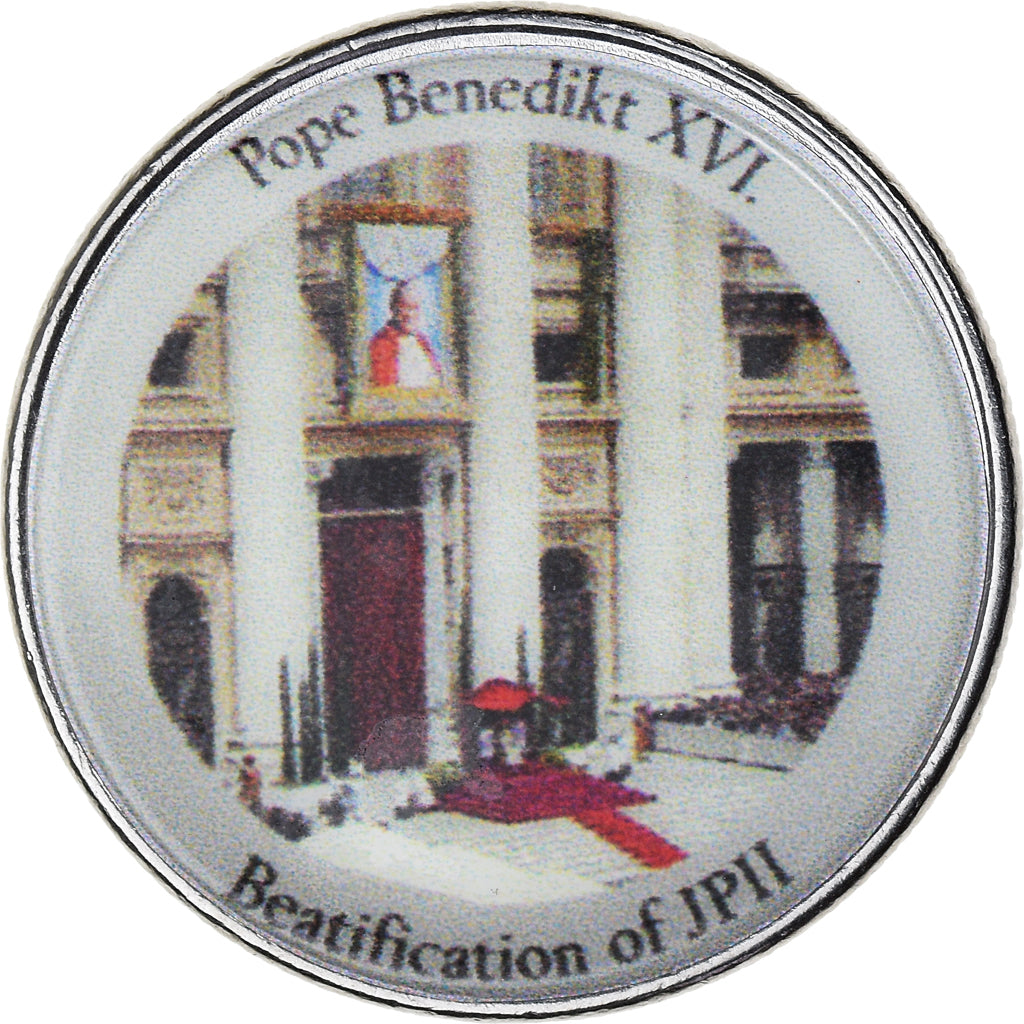 Italy, Token, Benoit XVI, La Béatification de jean-Paul II, AU(50-53)