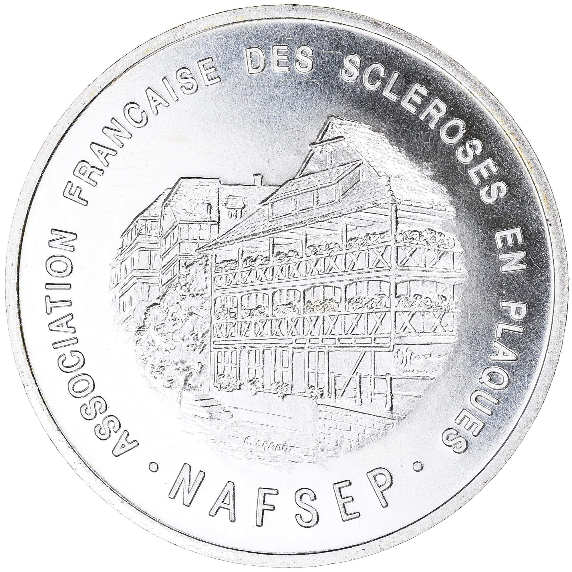 Frankreich, 15 Euro, Euro des villes, 1996, Strasbourg - Association française