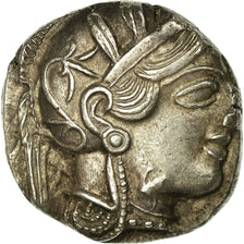 Moneda, Attica, Athens, Tetradrachm, 490-407 AV JC, Athens, EBC, Plata, SNG