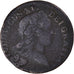 Coin, France, Louis XV, Sol au buste enfantin, Sol, 1719, Strasbourg, VF(20-25)