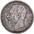 Moneda, Bélgica, Leopold II, 5 Francs, 5 Frank, 1870, Brussels, BC+, Plata