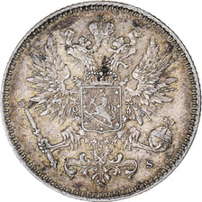Moneta, Finlandia, Nicholas II, 50 Penniä, 1914, SPL-, Argento, KM:2.2