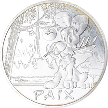 France, 50 Euro, Astérix, Paix, 2015, Paris, MS(63), Silver