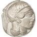 Attica, Athens (490-407 BC), Tetradrachm, 490-407 AV JC, Athens, SPL-, Argent...