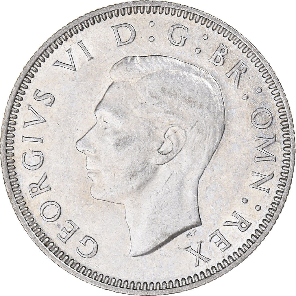 Coin, Great Britain, George VI, Shilling, 1942, AU(50-53), Silver, KM:854