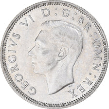 Coin, Great Britain, George VI, Shilling, 1942, AU(50-53), Silver, KM:854
