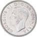 Coin, Great Britain, George VI, Shilling, 1942, AU(50-53), Silver, KM:854