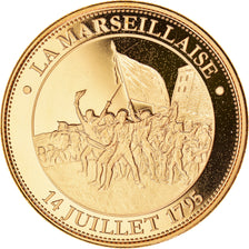 France, Medal, Révolution Française, La Marseillaise, History, MS(65-70)