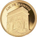 France, Medal, Paris - L'Arc de Triomphe, MS(65-70), Copper Gilt