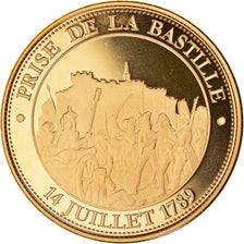 France, Medal, Révolution Française, Prise de la Bastille, MS(65-70), Copper