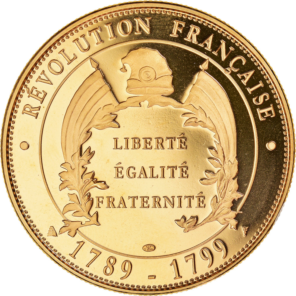 France, Medal, Révolution Française, Prise de la Bastille, MS(65-70), Copper