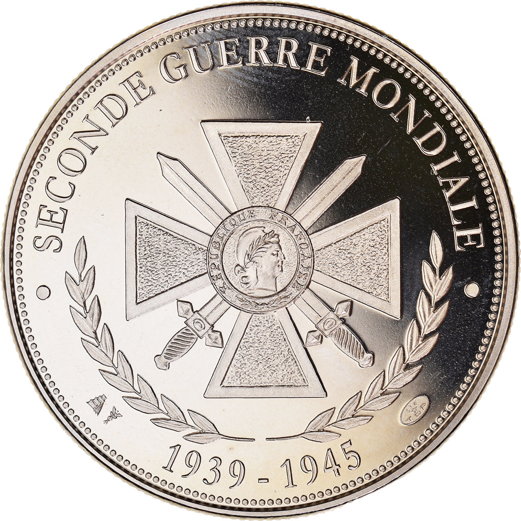 Francia, medaglia, Seconde Guerre Mondiale, Pearl Harbor, WAR, FDC, Rame-nichel