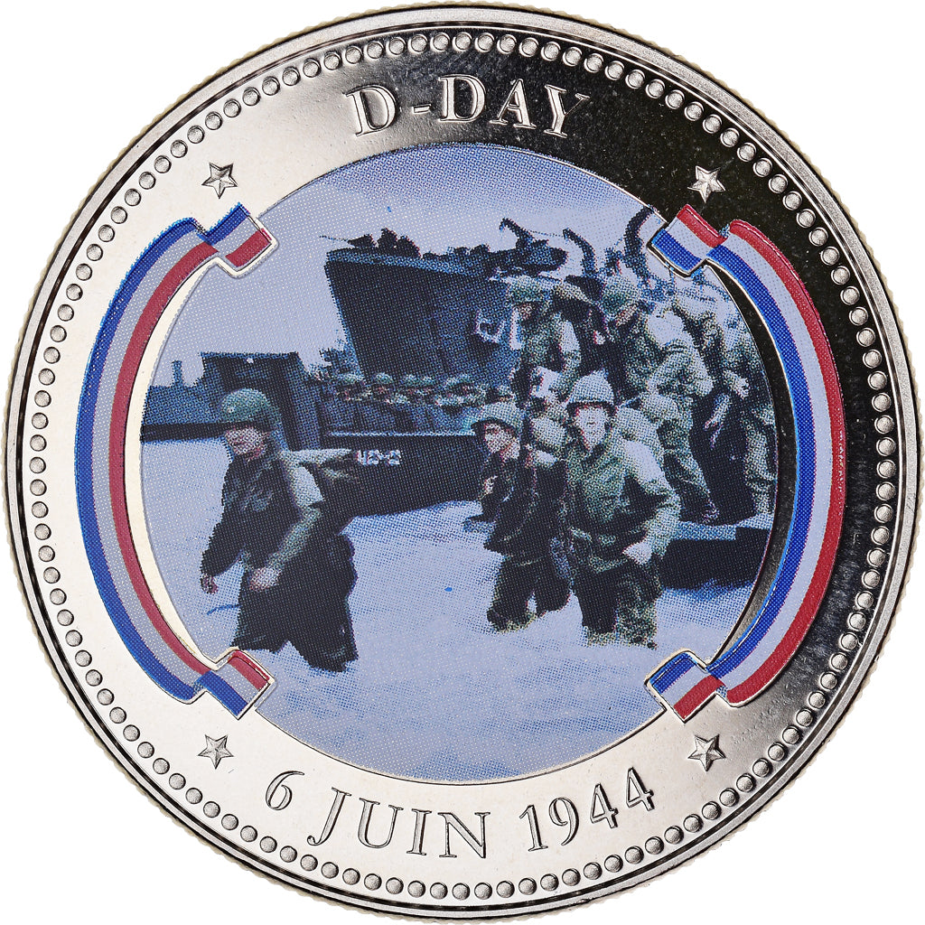 France, Medal, Bataille de Normandie - DDAY, WAR, MS(65-70), Copper-nickel