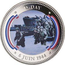 France, Medal, Bataille de Normandie - DDAY, WAR, MS(65-70), Copper-nickel