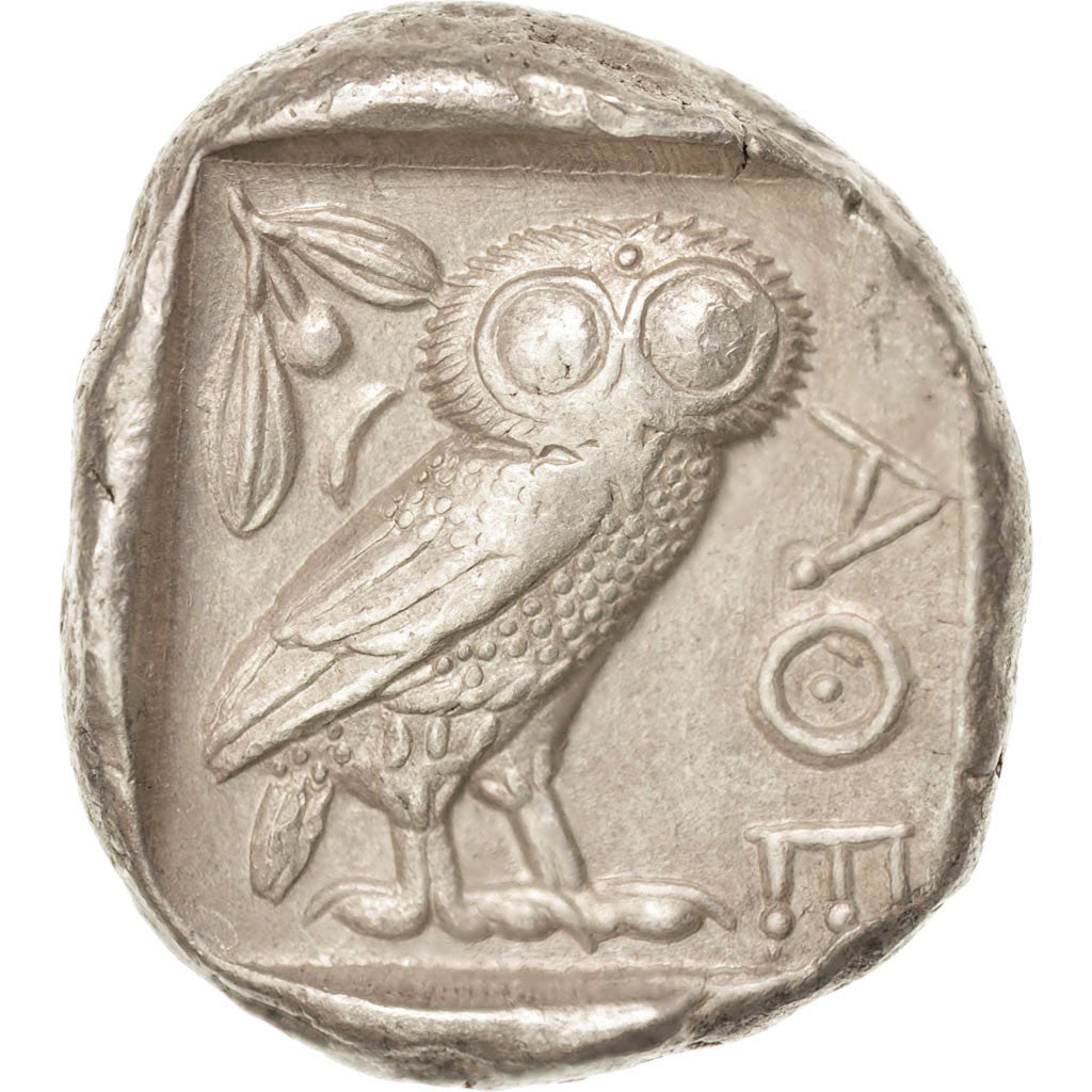 Monnaie, Attique, Athènes, Tétradrachme, 490-407 AV JC, Athens, TTB+, Argent
