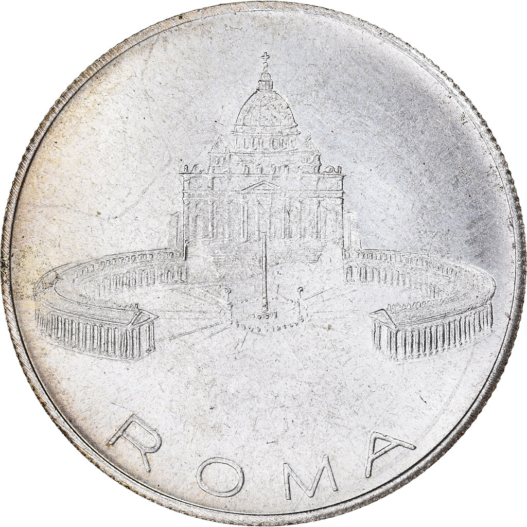 Vatican, Medal, Paulus VI, Roma, MS(60-62), Silvered bronze