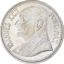 Vatican, Medal, Le Pape Jean XXIII, MS(63), Silvered bronze