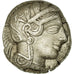 Moneta, Attica, Athens, Tetradrachm, 490-407 AV JC, Athens, BB+, Argento, SNG