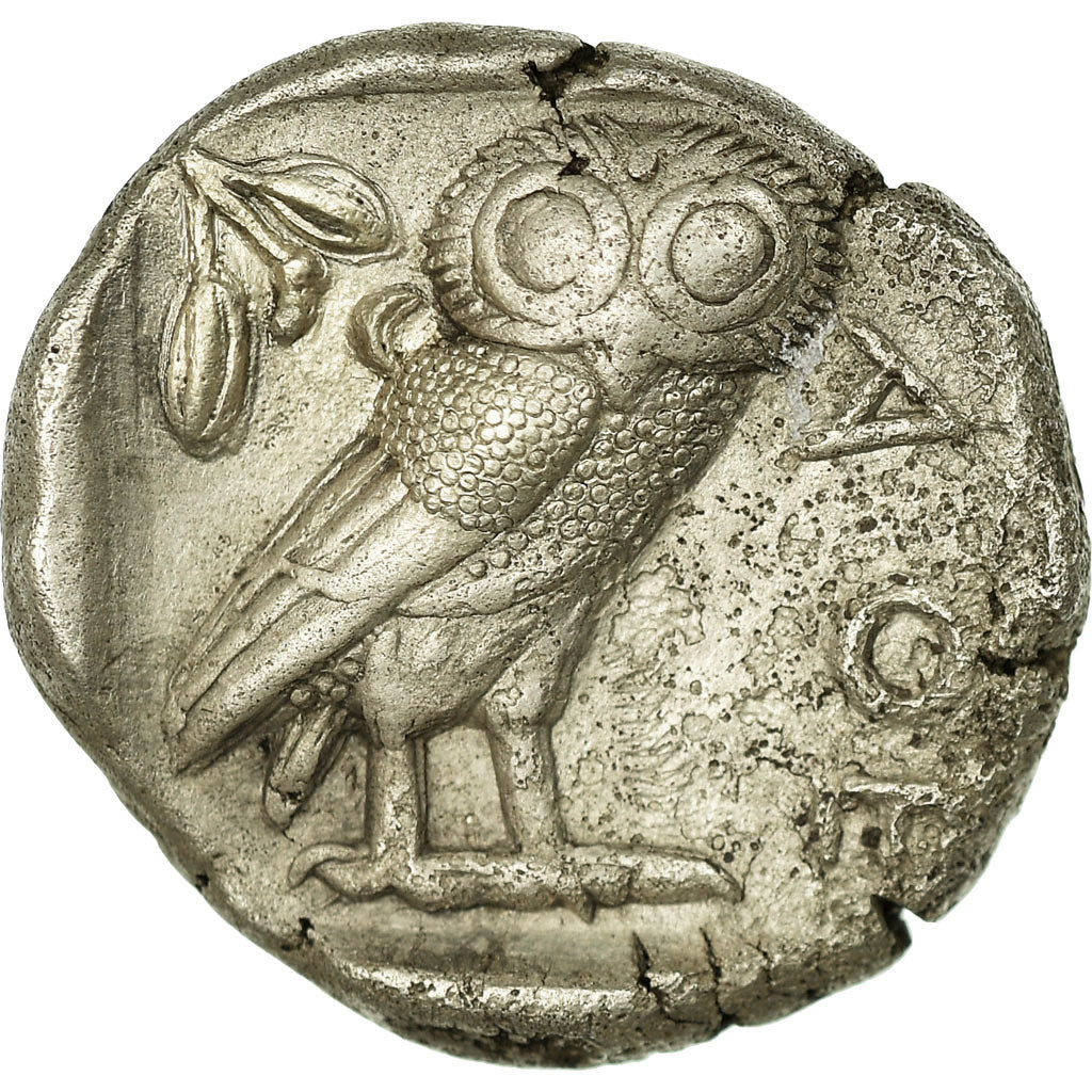 Munten, Attica, Athene, Tetradrachm, 490-407 AV JC, Athens, ZF+, Zilver, SNG