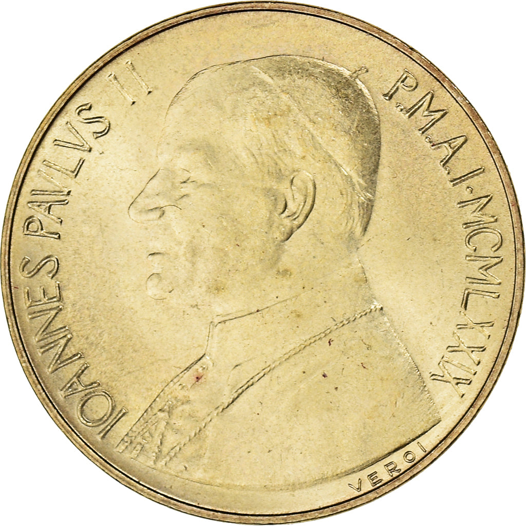 Moneta, PAŃSTWO WATYKAŃSKIE, John Paul II, 20 Lire, 1980, Roma, MS(60-62)