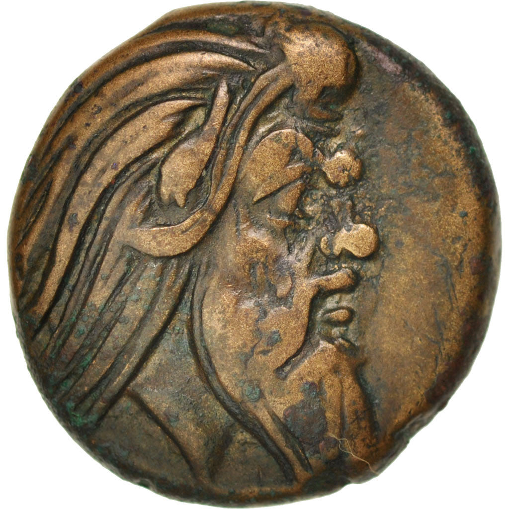 Thrace, Pantikapaion, Bronze, 310-304/3 BC, EF(40-45), SNG BM 869