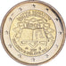 Belgique, 2 Euro, Traité de Rome 50 ans, 2007, Bruxelles, SUP, Bimétallique