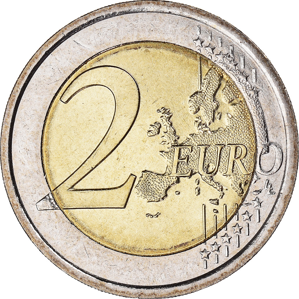 Italia, 2 Euro, Traité de Rome 50 ans, 2007, Rome, SC, Bimetálico, KM:311