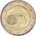 Luxembourg, 2 Euro, Traité de Rome 50 ans, 2007, Paris, MS(64), Bi-Metallic