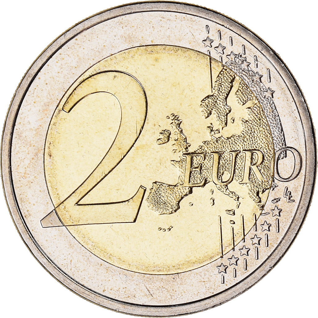 Slovenia, 2 Euro, Traité de Rome 50 ans, 2007, SPL, Bi-metallico, KM:106