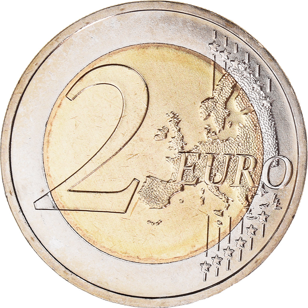 Germany, 2 Euro, 2007, Munich, TRAITÉ DE ROME 50 ANS, MS(64), Bi-Metallic